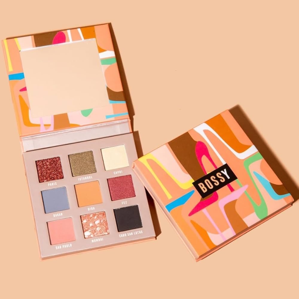 Bossy Eyeshadow Palette - Vibrant Multi-Color